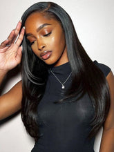 Layered Cut Pre-bleached Straight Hair Wear Go Glueless Wig 9X6 Pre-cut HD Lace Pre-plucked