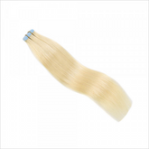 Raw hair tape ins factory price unprocessed virgin cuticle aligned Russian light blonde tape in extensions 2packs