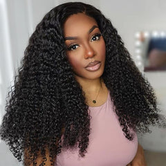 13x6 Glueless Burmese Curly Wig – Wear & Go Drawstring, HD Lace, Natural Hairline, Beginner Friendly