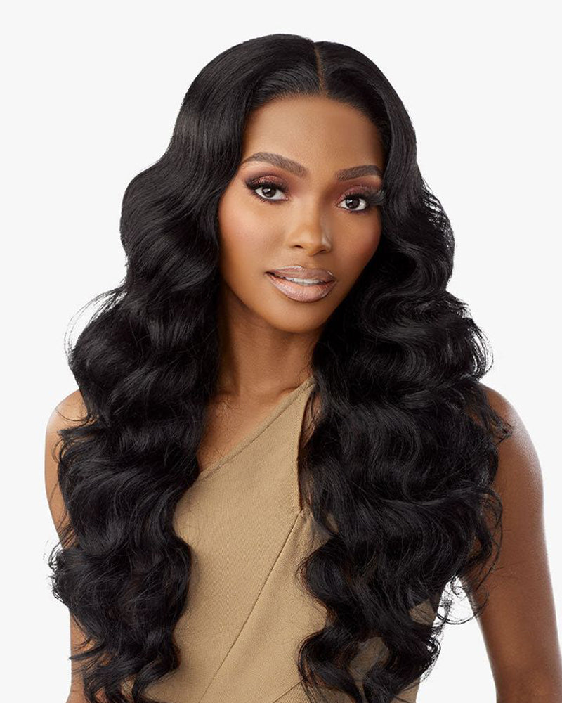 360 Body Wave Drawstring Glueless Pre-Bleached Lace Human Hair Wig