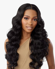 360 Body Wave Drawstring Glueless Pre-Bleached Lace Human Hair Wig